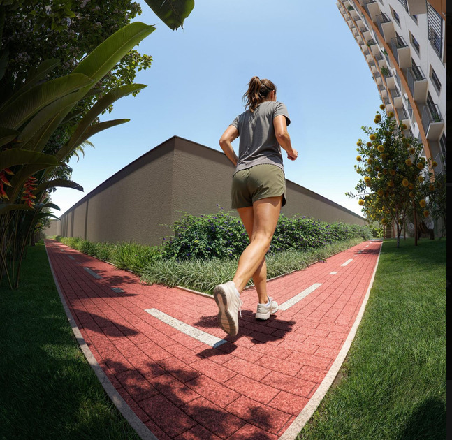 Perspectiva — Circuito de caminhada — imagem demonstrativa